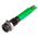RS PRO Green Panel Mount Indicator, 12V dc, 6mm Mounting Hole Size, Solder Tab Termination