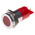 RS PRO Red Panel Mount Indicator, 22mm Mounting Hole Size, Solder Tab Termination