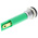 RS PRO Green Panel Mount Indicator, 24V ac/dc, 8mm Mounting Hole Size, Solder Tab Termination, IP67