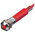 RS PRO Red Panel Mount Indicator, 110V ac, 8mm Mounting Hole Size, Solder Tab Termination