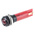 RS PRO Red Panel Mount Indicator, 130V ac, 12mm Mounting Hole Size, IP67