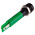RS PRO Green Panel Mount Indicator, 24V ac/dc, 8mm Mounting Hole Size, Solder Tab Termination, IP67