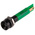 RS PRO Green Panel Mount Indicator, 24V ac/dc, 8mm Mounting Hole Size, Solder Tab Termination, IP67
