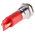 RS PRO Red Panel Mount Indicator, 14mm Mounting Hole Size, Solder Tab Termination, IP67