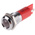 RS PRO Red Panel Mount Indicator, 14mm Mounting Hole Size, Solder Tab Termination, IP67