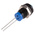 RS PRO Blue Panel Mount Indicator, 2V dc, 8mm Mounting Hole Size, IP67