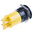 RS PRO Yellow Panel Mount Indicator, 230V ac, 22mm Mounting Hole Size, IP67