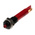 RS PRO Red Panel Mount Indicator, 12V dc, 6mm Mounting Hole Size, Solder Tab Termination