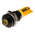 RS PRO Yellow Panel Mount Indicator, 2V dc, 8mm Mounting Hole Size, Solder Tab Termination