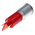 RS PRO Red Panel Mount Indicator, 14mm Mounting Hole Size, Solder Tab Termination, IP67