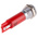 RS PRO Red Panel Mount Indicator, 230V ac, 12mm Mounting Hole Size, IP67