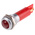 RS PRO Red Panel Mount Indicator, 230V ac, 12mm Mounting Hole Size, IP67