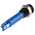RS PRO Blue Panel Mount Indicator, 12V dc, 6mm Mounting Hole Size, Solder Tab Termination
