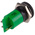 RS PRO Green Panel Mount Indicator, 230V ac, 22mm Mounting Hole Size, IP67