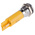 RS PRO Yellow Panel Mount Indicator, 230V ac, 12mm Mounting Hole Size, IP67