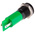 RS PRO Green Panel Mount Indicator, 2V dc, 14mm Mounting Hole Size, Solder Tab Termination