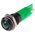 RS PRO Green Panel Mount Indicator, 2V dc, 14mm Mounting Hole Size, Solder Tab Termination