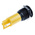 RS PRO Yellow Panel Mount Indicator, 24V ac/dc, 16mm Mounting Hole Size, Solder Tab Termination