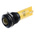RS PRO Yellow Panel Mount Indicator, 24V ac/dc, 16mm Mounting Hole Size, Solder Tab Termination