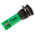 RS PRO Green Panel Mount Indicator, 115 V dc, 230V ac, 16mm Mounting Hole Size, Solder Tab Termination