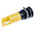 RS PRO Yellow Panel Mount Indicator, 24V dc, 14mm Mounting Hole Size, Solder Tab Termination