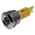 RS PRO Yellow Panel Mount Indicator, 19mm Mounting Hole Size, Solder Tab Termination, IP67