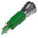 RS PRO Green Panel Mount Indicator, 12mm Mounting Hole Size, Solder Tab Termination, IP67