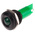 RS PRO Green Panel Mount Indicator, 115 V dc, 230V ac, 19mm Mounting Hole Size