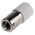 RS PRO White Panel Mount Indicator, 230V ac, 25 x 10mm Mounting Hole Size