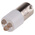 RS PRO White Panel Mount Indicator, 230V ac, 25 x 10mm Mounting Hole Size