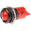 RS PRO Red Panel Mount Indicator, 22mm Mounting Hole Size, Solder Tab Termination