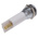 RS PRO White Panel Mount Indicator, 230V ac, 12mm Mounting Hole Size, IP67