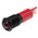 RS PRO Red Flashing LED Panel Mount Indicator, 12V dc, 14mm Mounting Hole Size, Solder Tab Termination