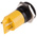 RS PRO Yellow Panel Mount Indicator, 230V ac, 22mm Mounting Hole Size