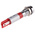 RS PRO Red Panel Mount Indicator, 110V ac, 8mm Mounting Hole Size, Solder Tab Termination