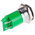 RS PRO Green Panel Mount Indicator, 22mm Mounting Hole Size, Solder Tab Termination