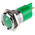 RS PRO Green Panel Mount Indicator, 22mm Mounting Hole Size, Solder Tab Termination