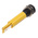 RS PRO Yellow Panel Mount Indicator, 8mm Mounting Hole Size, Solder Tab Termination, IP67