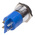 RS PRO Blue Panel Mount Indicator, 22mm Mounting Hole Size, Solder Tab Termination