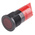 RS PRO Red Panel Mount Indicator, 24V ac/dc, 22mm Mounting Hole Size, Solder Tab Termination