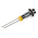 RS PRO Yellow Panel Mount Indicator, 2V dc, 6mm Mounting Hole Size, Lead Pin Termination