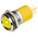RS PRO Yellow Panel Mount Indicator, 48 → 65V dc, 22mm Mounting Hole Size
