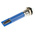 RS PRO Blue Panel Mount Indicator, 8mm Mounting Hole Size, Solder Tab Termination, IP67