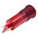 RS PRO Red Panel Mount Indicator, 24V dc, 14mm Mounting Hole Size, Faston, Solder Lug Termination, IP67