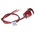 RS PRO Red Panel Mount Indicator, 12V dc, 14mm Mounting Hole Size, Lead Wires Termination, IP67