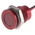 RS PRO Red Panel Mount Indicator, 12V dc, 14mm Mounting Hole Size, Lead Wires Termination, IP67