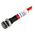 RS PRO Red Panel Mount Indicator, 24V dc, 6mm Mounting Hole Size, Solder Tab Termination, IP67