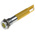 RS PRO Yellow Panel Mount Indicator, 220V ac, 8mm Mounting Hole Size, Solder Tab Termination, IP67