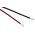 RS PRO Red Panel Mount Indicator, 2V dc, 6mm Mounting Hole Size, Lead Wires Termination, IP67