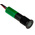 RS PRO Green Panel Mount Indicator, 24V dc, 8mm Mounting Hole Size, Lead Wires Termination, IP67